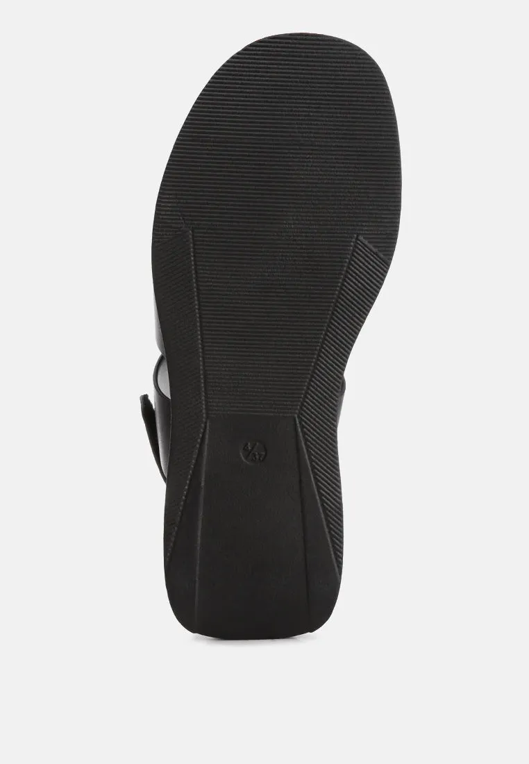 Velcro Gladiator Sandals By Ruw