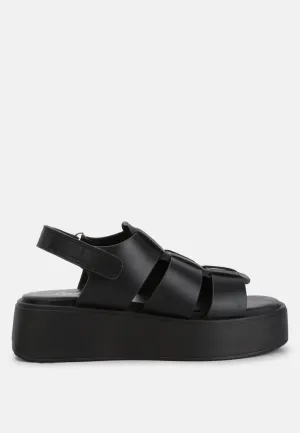 Velcro Gladiator Sandals By Ruw