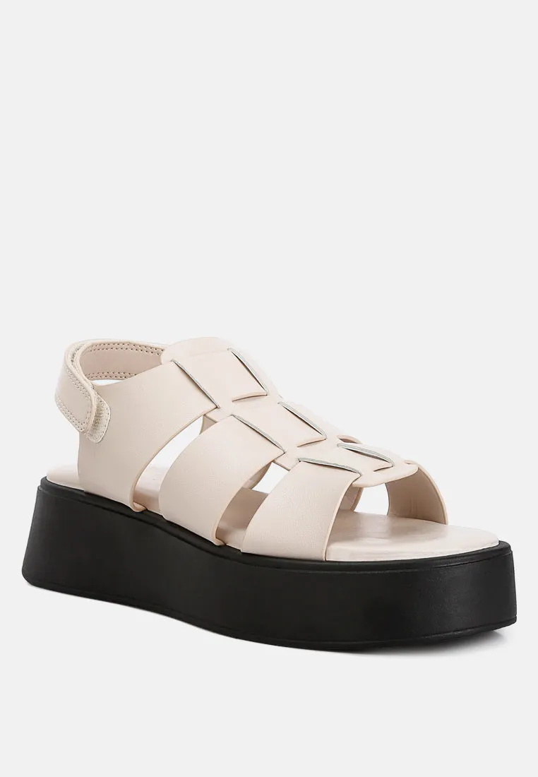 Velcro Gladiator Sandals By Ruw