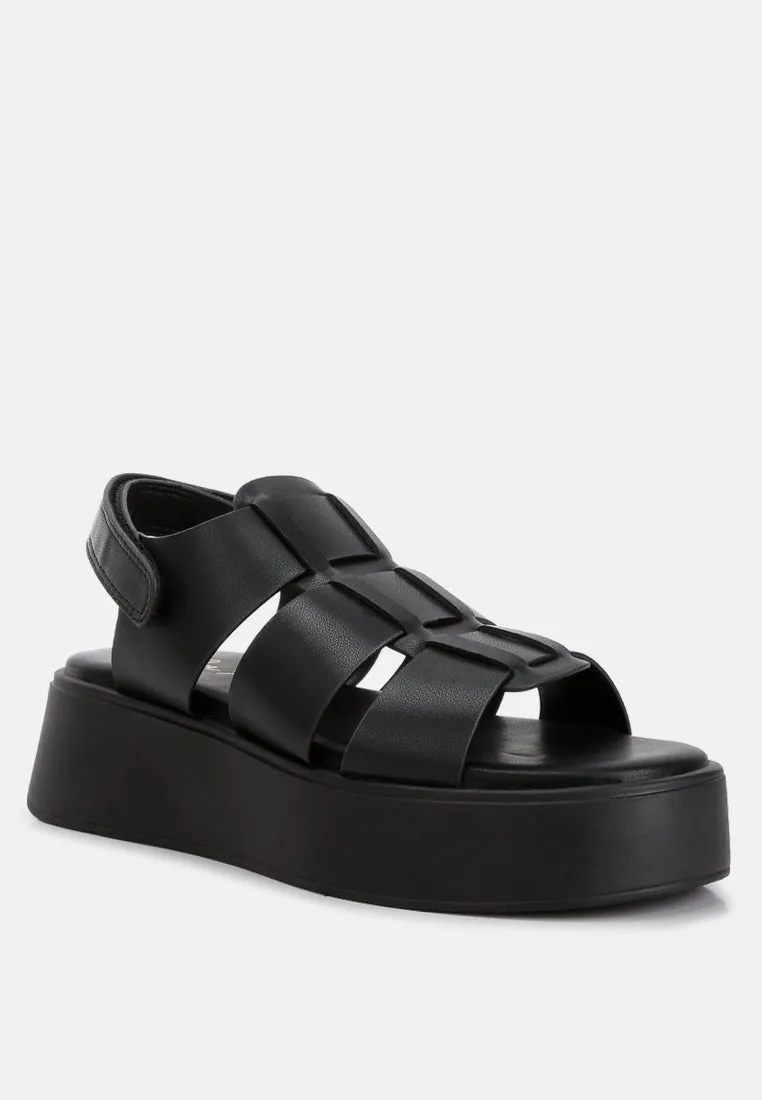 Velcro Gladiator Sandals By Ruw