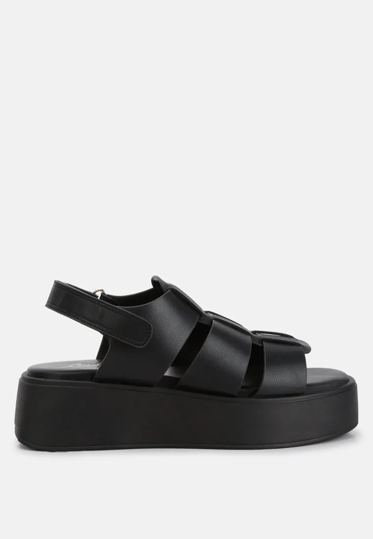 Velcro Gladiator Sandals By Ruw