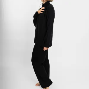 Wide Leg Pant / Black