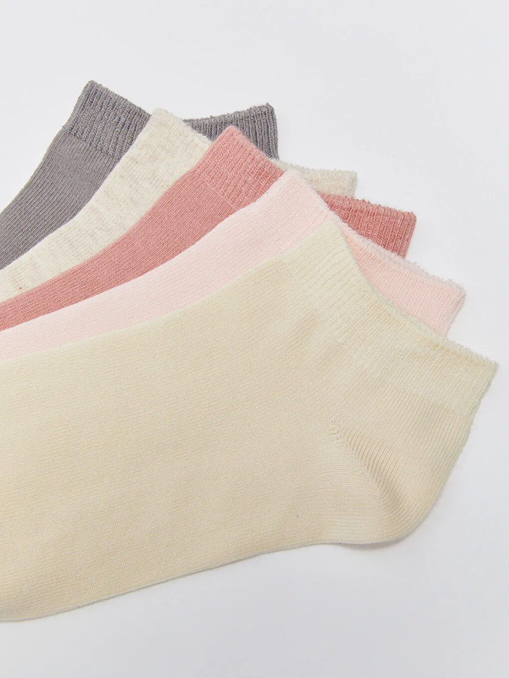Women's Flat Booties Socks Pack of 5