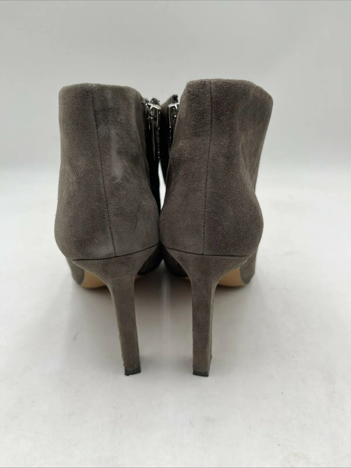 Women’s Vince Camuto Woven Booties Dark Grey Size 7.5M - Very Good