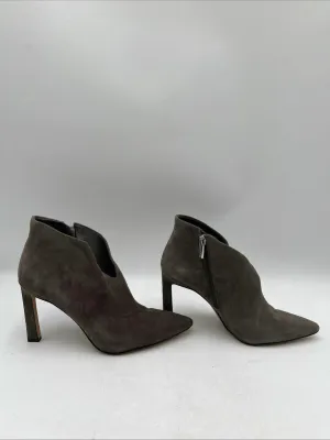 Women’s Vince Camuto Woven Booties Dark Grey Size 7.5M - Very Good